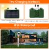 Solar Ultrasonic Animal Repeller USB Motion Sensor Animal Repellent Chaser IP55 Waterproof for Farm Garden Yard to Drive Deer Raccoon Squirrel