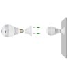 WiFi Light Bulb Camera 960P Security Camera 360isheye Lens Panoramic Motion Detection IR Night Vision
