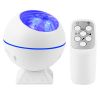 LED Star Projector Night Light Moon Nebula Cloud Lamp 360¯tating Star Light Kids Galaxy Projector w/ Remote Control
