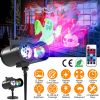 12 Patterns LED Projector Lights IP65 Waterproof Ocean Wave Projector Light with Remote Control Timer for Christmas Halloween Festival Wedding Party D