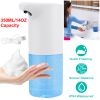 350ML/14OZ Automatic Foam Soap Dispenser Waterproof Touchless Sensor Hand Gel Countertop Dispenser Rechargeable Foam Pump For Kitchen Bathroom Kinderg