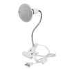 LED Grow Light 12W 200 Red Blue LEDs Plant Grow Lamp 360¯tatable Plant Light w/ Desk Clip for Plants Indoor