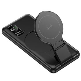 Wireless Power Bank Foldable 10000mAh Wireless Portable Charger 22.5W Fast Charging 15W Wireless Charging External Battery Pack Fit for iPhone 14 13 1