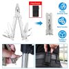 13-in-1 Pocket Knife Pliers Stainless Steel Outdoor Survival MultiTool for Camping Hiking