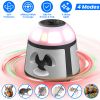 360ltrasonic Mice Repellent Indoor Rodent Repeller Rat Squirrel Rodent Control Device with 4 Modes 9 Strobe Lights Alarm Horn for Kitchen Warehouse