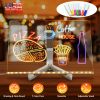 LED Note Board with Colors Light Up Acrylic Message BoardSB Lighted Luminous Drawing Writing Board Glowing Memo Dry Erase Marker Board with 7 Color