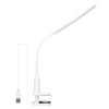 Clip On Reading Light Dimmable USB Desk Lamp Flexible Gooseneck Book Night Light For Bed Table Book Study Computer