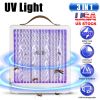 LED Bug Zapper Indoor Outdoor Mosquito Lamp Insect Killer with Handle for Kitchen Bedroom Office Cover 2152 Square Feet