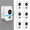 6 Pack 32-120KHz Ultrasonic Insect Repellent Indoor Plug In Bug Repellent Mosquito Roaches Mice Control with 3 Modes for Bedroom Garage Warehouse Offi
