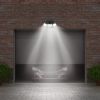 Solar Wall Light Outdoor PIR Motion Sensor LED Solar Lamps IP65 Waterproof Security Lighting For Garage Garden Pathway