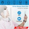 Lightning to 3.5 mm Headphone Jack Adapter AUX Splitter for iPhone 7/7 Plus iPad iPod