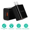 USB Wall Charger 18W Quick Charge 3.0 Fast Charger Power Adapter High Speed Wall Charger Fit for iPhone 14 13 11 Pro Max 12 Pro Max Mini Xs XS Max XR