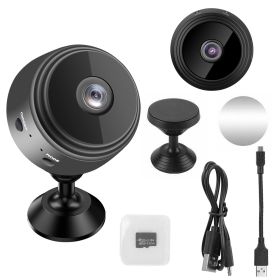 Mini Cameraéreless Wifi IP Home Security Cam 1080P Full HD Surveillance Camera Nanny Cam w/ 32G MMC Card