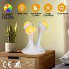 6 Color-Changing Kids Night Light Desk Dimmable LED Lamp Movable Globe Decor Light