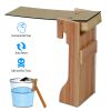 Walk the Plank Mouse Trap Reusable Rat Trap Rodent Animal Trap Natural Wooden Auto Reset Humane Bucket Rat Trap without Poison