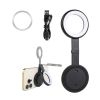 Magnetic Selfie Phone Light Portable Phone Fill Light LED Phone Ring Light with 6 Lighting Modes 180lip Sticky Metal Ring for Photography Video Con