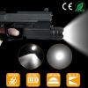 Tactical Pistol LED Flashlight Compact Weapon Rail Mount Flashlight Water-resistant LED Gun Lamp For Hunting Camping Outdoor Activities