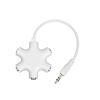 3.5mm Earphone Headphone Audio Splitter Music Mixer