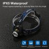 1200lm LED Headlights IPX5 Waterproof Headlamp 3 Lighting Modes SOS Night Flashlights Adventure Camping Hunting Hiking