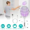 2 in 1 Electric Rechargeable Bug Zapper Mosquito Insect Killer Fly Swatter Mosquito Zapper Racket Mosquito Trap Catcher