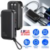 10000mAh Portable Charger with US Plug 3 Inbuilt Cables PD20W QC18W Fast Charging Power Bank with 5 Outputs External Battery Pack Fit For IOSPhone 14