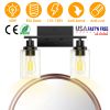 2 Light Wall Sconce Lighting with Clear Glass Shade Bathroom Vanity Lamp Fixture Modern Mounted Light for Porch Mirror Living Room Bedroom Hallway