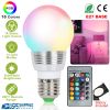 16 Colors Change LED Bulbs E27 3W RGB Dimmable Mood Lighting Lamp IR Remote Control