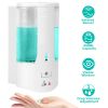 Automatic Soap Dispenser 450ML/19OZ Wall Mounted Sensor Refillable Hand Gel Dispenser 3 Drop Volume Adjustment