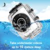720p HD Sport Action Camera with 2" Touchscreen in White