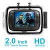 720p HD Sport Action Camera with 2" Touchscreen in White