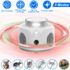 360ltrasonic Mice Repellent Indoor Rodent Repeller Mice Rat Squirrel Rodent Chaser with 3 Modes 9 Strobe Lights for Kitchen Living Room Attic Basem