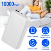 10000mAh Portable Charger Battery Pack for Heated Blanket Vest Jacket Power Bank with Type-C USB Cable Fit For IOSPhone 14 Android And More 5V/2A DC12