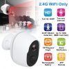 1080P FHD WiFi IP Camera Two-Way Audio Security Surveillance Camera IP65 Waterproof Motion Sensor Night Vision Network Camcorder APP Control For Kids