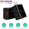 USB Wall Charger 18W Quick Charge 3.0 Fast Charger Power Adapter High Speed Wall Charger Fit for iPhone 14 13 11 Pro Max 12 Pro Max Mini Xs XS Max XR