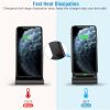 15W 3 in 1 Wireless Charger Dock Fast Charging Station Stand Holder Fit for iPhone 13/12/11/XS Apple Watch Series 7/6/5/4/3/2/1 AirPods 2 AirPods Pro