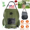 5Gal Solar Heating Camping Shower Bag w/ Removable Hose And Shower Head Portable Shower Bag for Beach Traveling Hiking