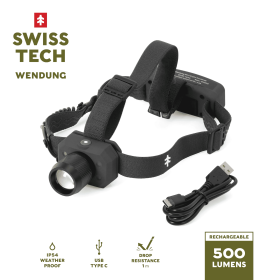 LED Headlamp IP54 Weatherproof Drop Activated 680 Lumen