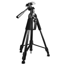 KOCASO Digital/ Video/ Photo Camera Tripod--Black,metal, 57inch, height adjustable,PD-57TR