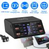 100W USB Charging Station 8 Ports Charging Station Hub PD 27W Quick Charger Wireless Charging Station Fit for iPhone 14 13 12 11 iPad Samsung