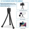 Tripod Stand For Camera Mini Projector Flexible Tripod Holder Heavy Duty Camera Tabletop Mount w/ Anti-slip Feet For Photograph Recording