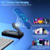Wireless Power Bank Foldable 10000mAh Wireless Portable Charger 22.5W Fast Charging 15W Wireless Charging External Battery Pack Fit for iPhone 14 13 1