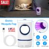 Electric Mosquito Killer Lamp UV Light Mosquito Zapperwith USB Power Supply Portable Fruit Fly Trap Insect Pests Killer Child Safe for Home Kitchen Be