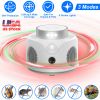 360ltrasonic Mice Repellent Indoor Rodent Repeller Mice Rat Squirrel Rodent Chaser with 3 Modes 9 Strobe Lights for Kitchen Living Room Attic Basem