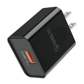 USB Wall Charger 18W Quick Charge 3.0 Fast Charger Power Adapter High Speed Wall Charger Fit for iPhone 14 13 11 Pro Max 12 Pro Max Mini Xs XS Max XR