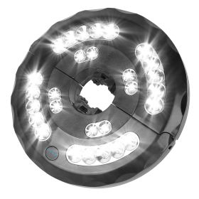 Umbrella Pole Light Cordless 28 LEDs Patio Umbrella Lightèite Light with 3 Lighting Modes for Patio Umbrella Camping Tent Outdoor Use