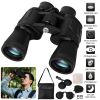 20x50 Binoculars Waterproof High Power Military Binoculars w/ Low Light Night Vision BAK7 Prism FMC Lens Strap Case for Bird Watching Travel Hunting
