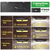 Solar Lights 180 LEDs Solar Wall Light Outdoor Motion Sensor Lamp IP65 Waterproof 120ensing 270éde Lighting Angle for Garage Garden Pathway