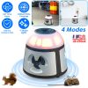 360ltrasonic Mice Repellent Indoor Rodent Repeller Rat Squirrel Rodent Control Device with 4 Modes 9 Strobe Lights Alarm Horn for Kitchen Warehouse
