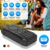 Portable Solar Charger 49800mAh Power Bank External Battery Pack 22.5W PD Fast Charging Built in 4 CablesuW Wireless Charging LED Flashlight for Cam
