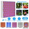 45W LED Grow Light Panel 225 LEDs Plant Grow Lamp Light with Rope Hanger for Indoor Greenhouse Hydroponic Plants Veg Flower Fruits US Plug